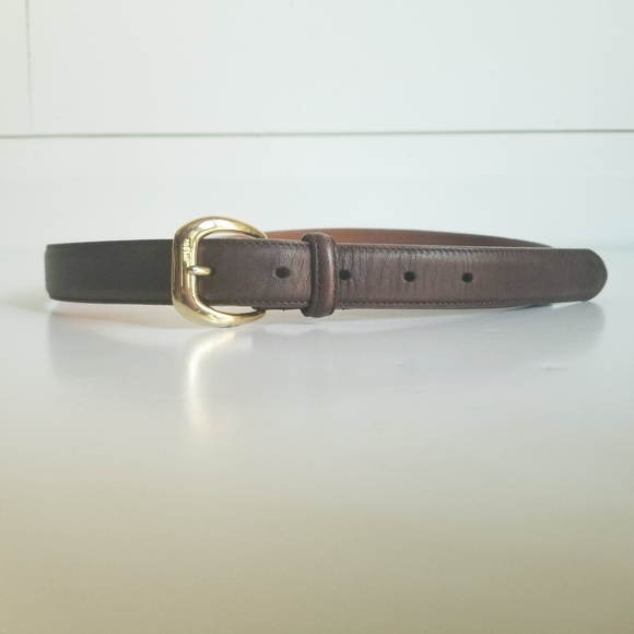 Ralph Lauren Accessories - Ralph Lauren Brown Leather Belt size Medium
